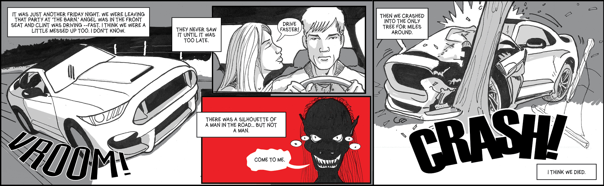 A retelling of what happened the night Clint and Angel became vampyres.